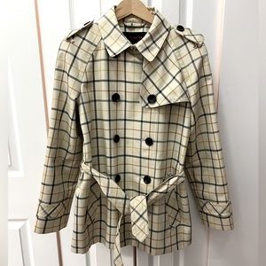 Coach Tattersall trench coat